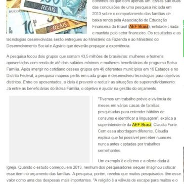 Dízimo integra orçamento dos mais pobres, diz pesquisa – Diário do Grande ABC