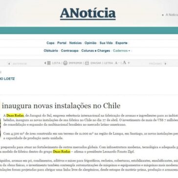 Duas Rodas inaugura novas instalações no Chile – A Notícia