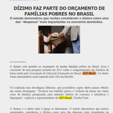 NOTÍCIAS E INFORMAÇÕES – Rumo ao Sertão