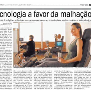 Tecnologia a favor da malhação – Jornal – Diário de S. Paulo – Página 07