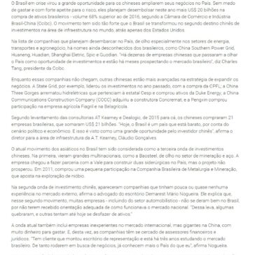 Brasil desperta o apetite do dragão chinês – Jornal do Comércio Online