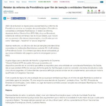 Relator da reforma da Previdência quer fim de isenção a entidades filantrópicas – Folha da Região