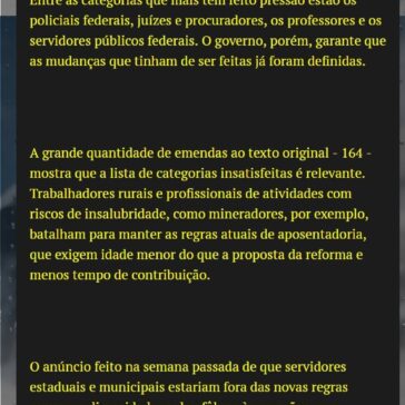Mais grupos tentam ‘fugir’ da reforma da Previdência – Sobral é Notícias