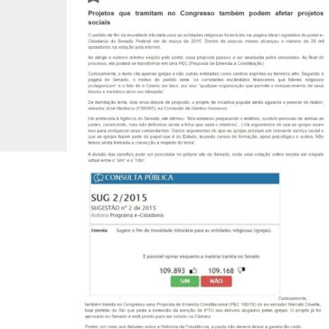 Governo pode acabar com imunidade fiscal de igrejas – Acervo Tecnológico