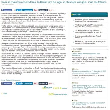 Com as maiores construtoras do Brasil fora do jogo os chineses chegam, mas cautelosos – TN Petróleo