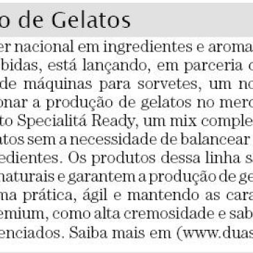 Produção de Gelatos – Empresas e Negócios
