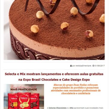 Duas Rodas promove cursos na Expo Brasil Chocolates – Revista Alimentare