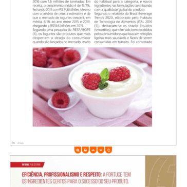Sabores: OPORTUNIZANDO NOVAS SENSAÇÕES em produtos lácteos – Revista Mais Leite