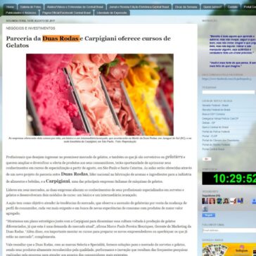 Parceria da Duas Rodas e Carpigiani oferece cursos de Gelatos – Jornal Central Brasil