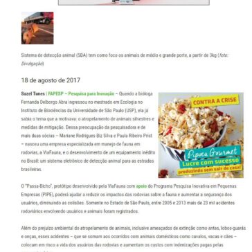 Empresa desenvolve sistema de detecção antiatropelamento animal – Revista Amazônica