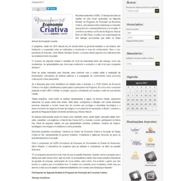 [Programa da Samsung e Anprotec gradua startups] – Anprotec