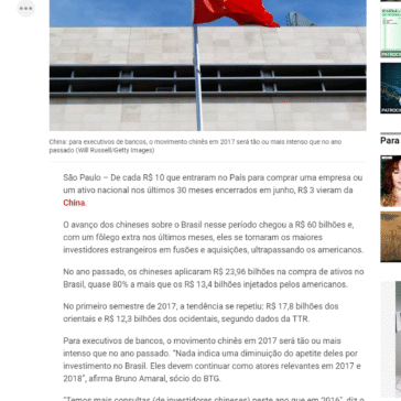 Em 2 anos, China já investiu R$ 60 bilhões nas empresas no Brasil – Exame