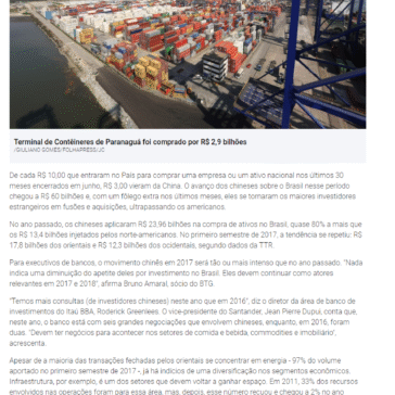 China investiu R$ 60 bilhões no Brasil desde 2015 – Jornal do Comércio Online