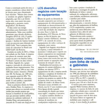 LCS diversifica negócios com locação de equipamento – RTI