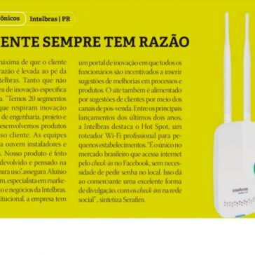 O cliente sempre tem razão – Revista Amanhã