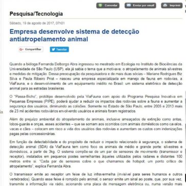 Empresa desenvolve sistema de detecção antiatropelamento animal – Plantão News