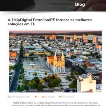 A HelpDigital Petrolina/PE fornece as melhores soluções em TI – Help Digital