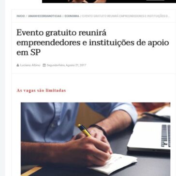 Evento gratuito reunirá empreendedores e instituições de apoio em SP – Amanhecer de Notícias