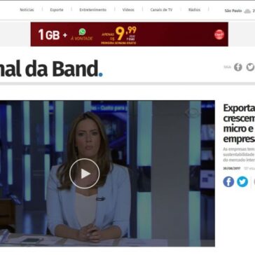 Exportações crescem entre micro e pequenas empresas – Band