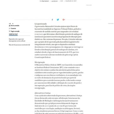 Governo do estado protocola Adin contra lei que obriga distribuição de análogos de insulina – O Município