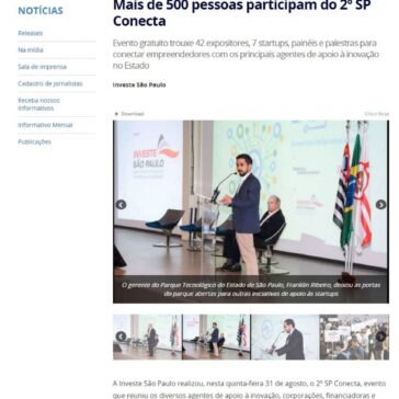 Mais de 500 pessoas participam do 2° SP Conecta – Investe SP