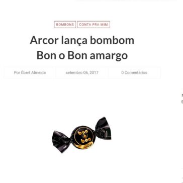 Arcor lança bombom Bon o Bon amargo – Testa pra Mim