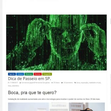 Boca, Pra que Te Quero? – The News Connection