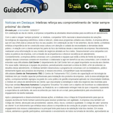 Intelbras reforça seu comprometimento de “estar sempre próxima” do cliente – Guia do CFTV