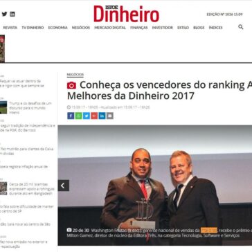 Conheça os vencedores do ranking As Melhores da Dinheiro 2017 – Isto É Dinheiro (On-line)