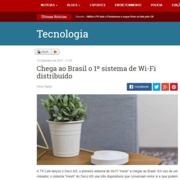 Chega ao Brasil o 1° sistema de Wi-Fi distribuído – Tribuna Hoje