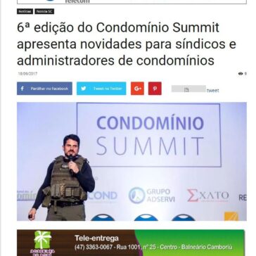 6ª edição do Condomínio Summit apresenta novidades para síndicos e administradores de condomínios – Diário da Cidade