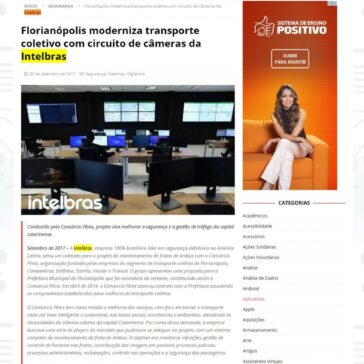 Florianópolis moderniza transporte coletivo com circuito de câmeras da Intelbras – MTI Tecnologia