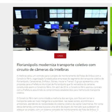 Florianópolis moderniza transporte coletivo com circuito de câmeras da Intelbras – Revista Segurança Eletrônica