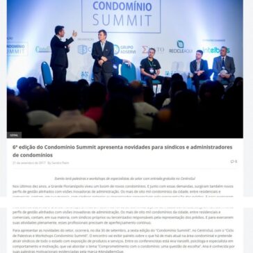 6ª edição do Condomínio Summit apresenta novidades para síndicos e administradores de condomínios – Koi Comunicação