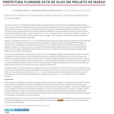 Prefeitura florense está de olho em projeto de Marau – O Florense