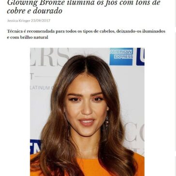 Glowing Bronze ilumina os fios com tons de cobre e dourado – A Revista da Mulher