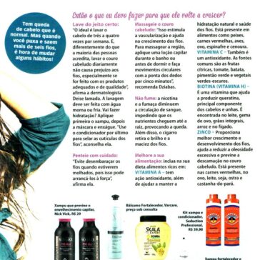 Cabelo lindo, leve e longo! – Ana Maria – Revistas