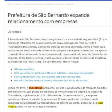 Prefeitura de São Bernardo expande relacionamento com empresas – TV Mais ABC