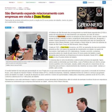 São Bernardo expande relacionamento com empresas em visita à Duas Rodas – ABC do ABC