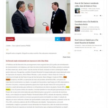 SBC amplia relacionamento empresarial em visita à Duas Rodas – Clique ABC
