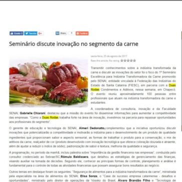 Seminário discute inovação no segmento da carne – Setor Avícola