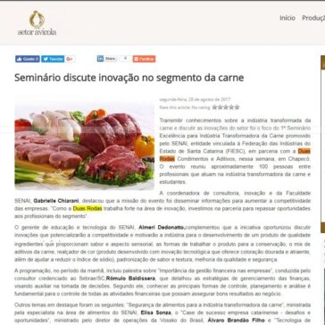 Seminário discute inovação no segmento da carne – Setor Avícola