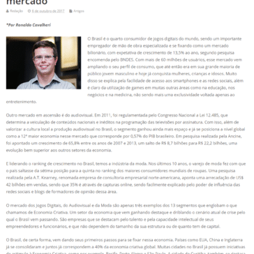 A Economia Criativa e as oportunidades de mercado – Gazeta Regional Online