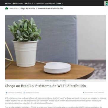 Chega ao Brasil o 1° sistema de Wi-Fi distribuído – Olhar Digital