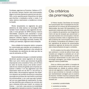 Em busca de um horizonte – Anuário Tele Síntese