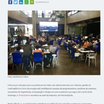 Em desafio sem intervalo, Hackathon estimula equipes a encontrarem soluções para a Celesc – Governo do Estado de Santa Catarina