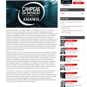 Conheça as Campeãs de Inovação do Sul – Revista Amanhã