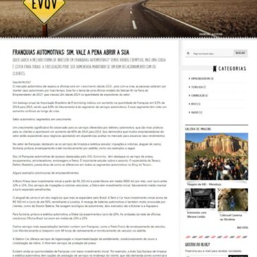 Franquias automotivas: sim, vale a pena abrir a sua – EVQV