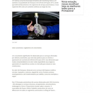 Franquias automotivas: sim, vale a pena abrir a sua – Terra