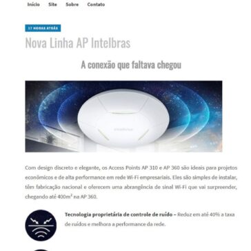 Nova Linha AP Intelbras – Blog Bradel